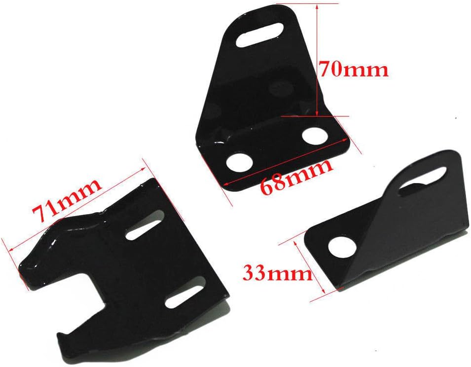 Black Vintage Hump Cafe Racer Seat For Honda Kawasaki Suzuki Yamaha BMW Custom