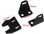 Black Vintage Hump Cafe Racer Seat For Honda Kawasaki Suzuki Yamaha BMW Custom