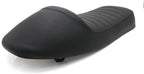 Black Vintage Hump Cafe Racer Seat For Honda Kawasaki Suzuki Yamaha BMW Custom