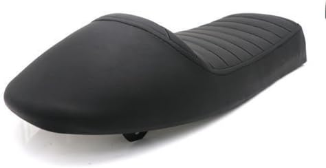 Black Vintage Hump Cafe Racer Seat For Honda Kawasaki Suzuki Yamaha BMW Custom