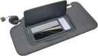 Sun Visor with Lights, with Mirror LH Driver Side Left Gray Interior Compatible with Honda HR-V EX-L EX LX Sport 2016-2022 Replace 83280-T7W-A12ZA, 83280T7WA12ZA