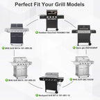Heat Tents for Dynaglo Dyna-Glo DGF493BNP, Backyard Grill BY13-101-001-12 BY14-101-001-02, BHG BH13-101-099-01 BH15-101-099-02 GBC1562W Grills, 4-Pack Heat Plates Heat Shields
