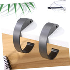 2Pcs Handbag Hook Portable Table Backpack Holder Non Slip Hanging Hooks for Desk for Home Office Cafes Compact Purse Hanger Organizer