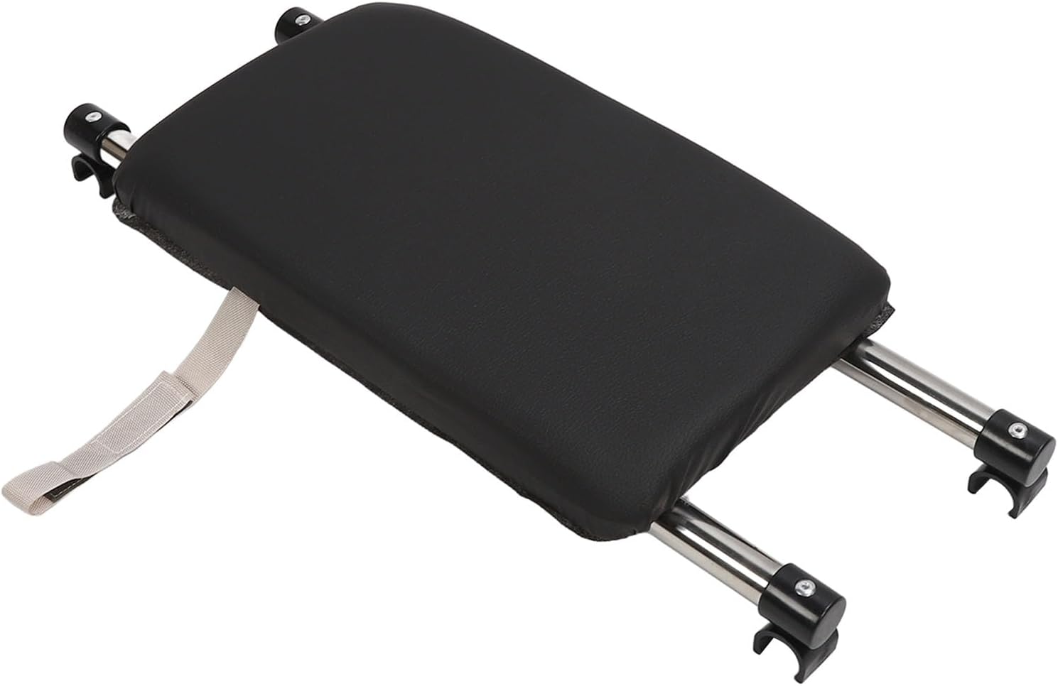 gernie Walker Rest Seat, Universal Seat for Rollator, Load Bearing Attachable Seat for Folding Walker with Non Slip Fixed Buckle, Portable Extra Wide Handicapped Walker Attachable Seat