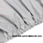 Boat Seat Cover Pedestal Pontoon Captain Boat Bench Chair Helm Protective Covers, White