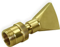 Fountain Nozzle Heads, Fan-shaped or Flat Fountain Nozzle Heads for Garden or Park Pond & Fountain Pool F-P1-S2 (3/4 Inch - DN20)