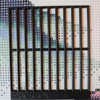 Ruler for Diamond Art, Ruler Diamond Dot Drill Alignment Tool，DIY Diamonds Painting Tools for Full Drill or Partial Kits (5*pcs)
