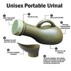 Unisex Portable Urinal Bottle Womens Ladies Female Mens Boy Camping Travel New - Snngv
