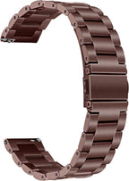 Band For Galaxy Watch 3 41mm Mystic Bronze, Solid Stainless Steel Watchband Quick Release Strap Women Wristband For Samsung Galaxy Watch3 41mm Smartwa