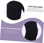 1Pair Thermal Cycling Leg Warmers for Men Women Fleece Lined Knee Sleeves for Outdoor Sports Compression Support for Running Biking Relief Calf Sleeves