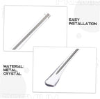 2Sets Glasses Arm Replacement Eyewear Frame Legs for Stylish Spectacle Repair Lightweight Durable Design for Comfort for Any Occasion