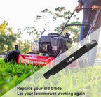 2105300125A Blade 1 Pack, MNA152505 MNA152701 Lawn Mower Blade Compatible with Hyper Tough 20 Inch Mower Blade