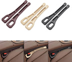 1 Pair Universal Car Seat Gap Plug Strip Side Seam Car Gap Filler Leak Proof Seat Gap Storage Organizer Interior Decoration(Black 1 Pair)