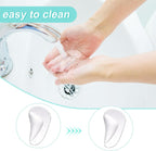 12pcs Arch Support Insoles, Transparent Gel Self-Adhesive Arch Support Shoe Inserts Soft Silicone Foot Arch Cushions Arch Comfort Pads for Women High Heels Sandals Flat Shoes