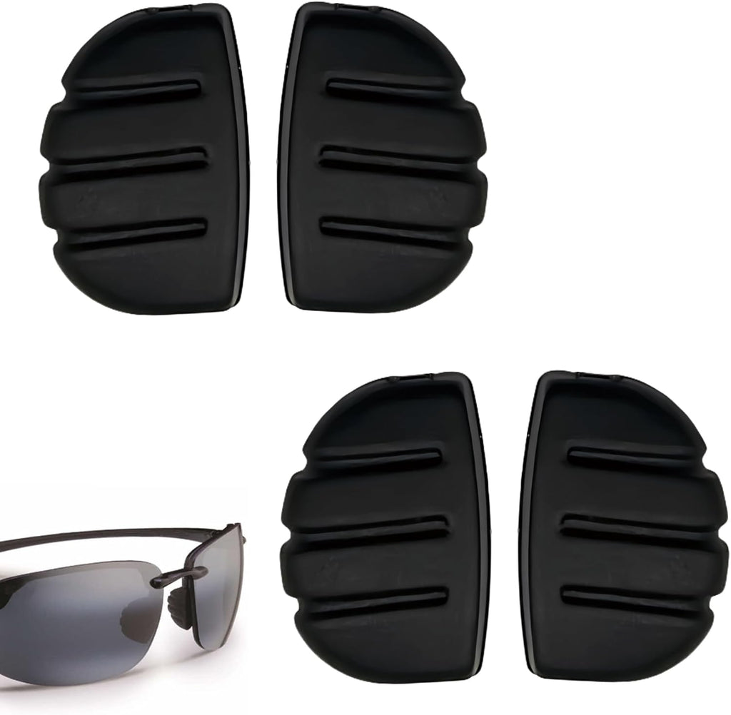 2Pair Maui Jim Sunglasses Nose Pads Replacement Martini Sport Sunglasses Nose Pads,Silicone Push on Nose Pads Eyeglasses Accessories