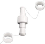 280, 380, 180 Pool Cleaner Hose Swivel D20 and Hose Nut D15 Combo Kit Replacement Suitable for Zodiac Polaris 280, 380, 180 Pool Cleaners (1 Pack)