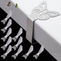 Tablecloth Clips for Outdoor Thick Tables 10 Pack, Butterfly Picnic Table Cloth Holder Clip Indoor, Heavy Duty Stainless Steel Cover Clamp for Party Wedding Home Restaurant Camping Accessories