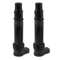 2PCS Ignition Coil 129700-4580 For KAWASAKI ER6N EX650 Versys 650 Ninja 650R ZR1000 Z10 05-14