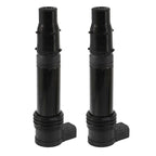 2PCS Ignition Coil 129700-4580 For KAWASAKI ER6N EX650 Versys 650 Ninja 650R ZR1000 Z10 05-14