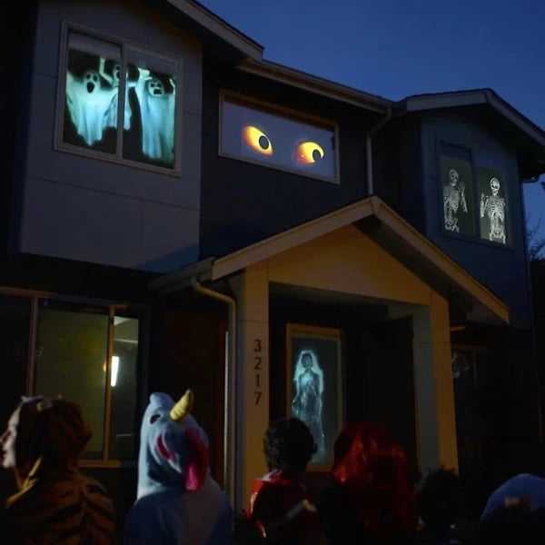 Christmas and Halloween Hologram Projector Window Projector LED
