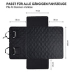 Dog Car Accessories - Dog Car Trunk Protector with Universal Side Protection - Extra Heavy Duty Dog Protection Mat, 185 x 103 cm Trunk Protector for All Cars