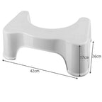 Toilet Stool - For constipation relief - Squatty Potty white 750