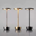 Dimmable USB Rechargeable Desk Lamp GPA black