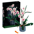Orchid Building Blocks Floral Succulents in Pots 10311 Romantic Set Compatible with LEGO