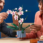 Orchid Building Blocks Floral Succulents in Pots 10311 Romantic Set Compatible with LEGO