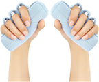 Finger Contracture Grips Cushion, Finger Splitter, Palm Anti Flaw Ulcer Pad, Anti Stick, Finger Hand Grab Bar, for bedridden Old Man,The Disabled Care and Rehabilitation Training 2-pcs
