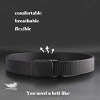 Nylon Military Tactical Belt 3 Pack, Military Hiking Rigger, Men's belt made of nylon mesh belt,Breathable comfortable