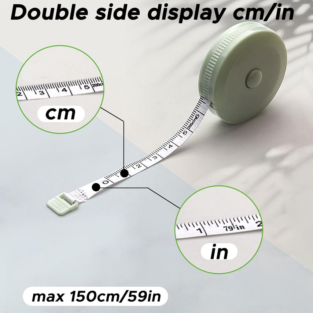 6PCS Pipe Insulation Cutting Guide， Molded Foam Pipe Cutter Tool with 15MM-53MM Insulation Cutting Fixture for Home/Industrial/Commercial Plumbing + Bonus 59" Tape Measure (Green)
