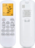 Replacement Remote Control GYKQ-78 Compatible with Pioneer Diamante Air Conditioner - with Orange Backlit and Fahrenheit Display