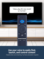 BN59-01241A Sub BN59-01242A Voice Mic Replacement Remote Control for Samsung Smart TV UN43KU7500F UN49KU7000F UN49KS8000FXZA UN55KS8000FXZA UN60KS8000FXZA UN65KS8000FXZA UN49KS8500FXZA UN65KS8500F
