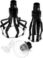 Professional Light Bulb Changer Kit - 3 Piece Set - Extension Pole Compatible, for High Ceiling Incandescent Bulbs with Standard, Floodlight & Recessed Changer
