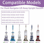 Brushroll Brush Roll Bristle Bar For Shark Navigator Lift-Away NV360 NV361 NV350 NV351 NV352 NV370 NV355 NV356 S2 NV42 NV22, 1PC Roller Brush