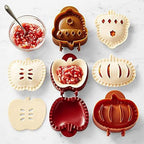 Fall Hand Pie Molds Apple, Acorn & Pumpkin, Fall Hand Pie Molds Set of 3, Mini Pie Mould Dough Press Mold Tool, Perfect Kitchen Tools Accessories for Hand Pies, Pierogi, Ravioli, Calzone & Empanada