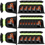 20 Pack Outdoor Faucet Cover for Winter 8.2 x 5.9 Inch Garden Socks with Reflective Strips Freeze Protection Pipe Insulation Reusable Wall Taps Outside