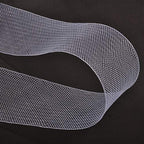 2 inch Wide Polyester White Horsehair Braid, Selling Per Roll/ 50 Yards