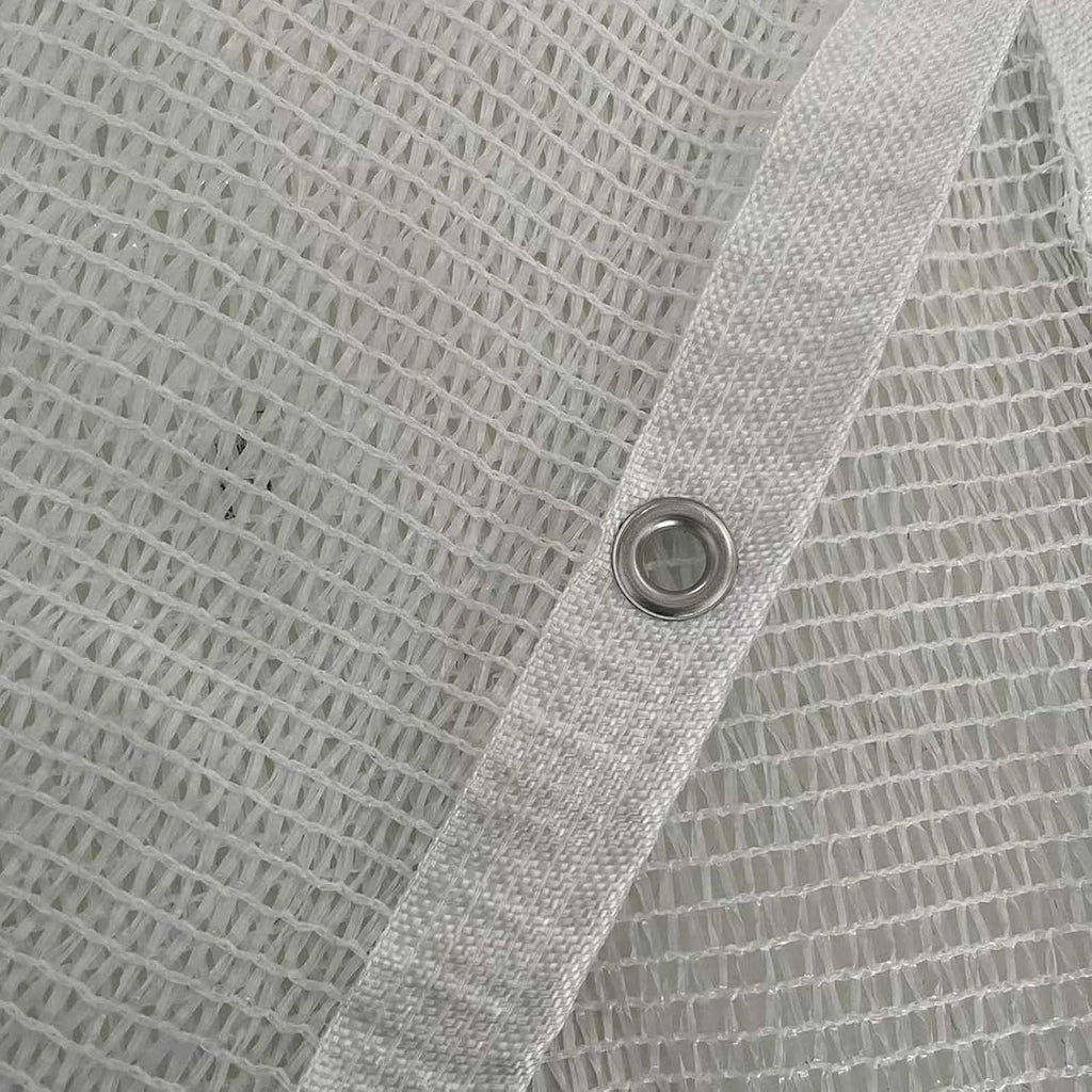 30% Sunblock Shade Cloth Garden Shade Mesh Tarp with Eyelets and Ropes UV Resistant Sunblock Shade Cloth for Garden, Pergola, Patio Plants, Greenhouse，Outdoor(2x6.0m/6.6x19.7ft)