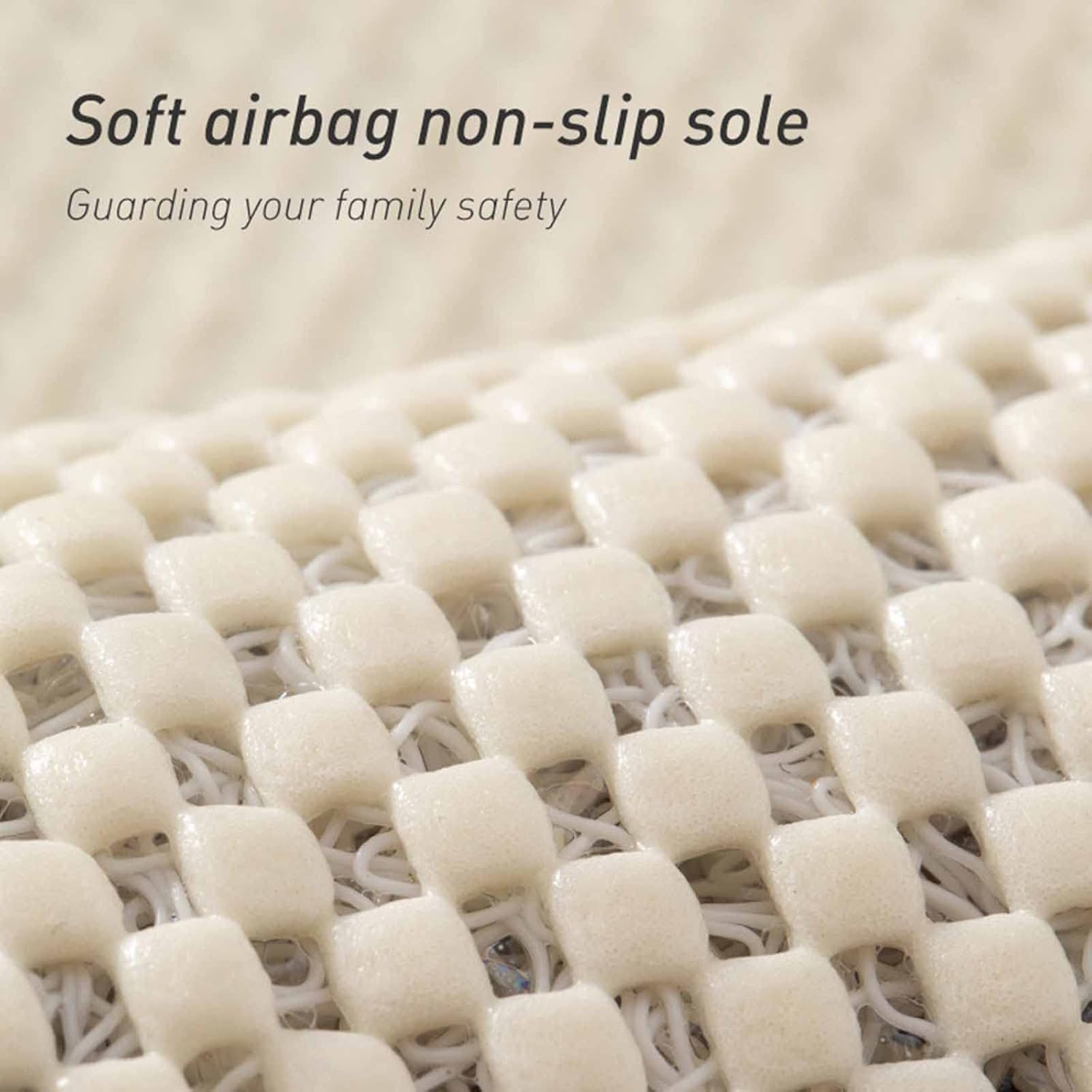 Secure Mat - The Ultimate Non-Slip Bath Mat,Non-Slip Bathtub Mat,The Secure Mat Bath Mat,for Tub,Shower,Bathroom (Beige, 40x60cm)