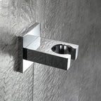 Wall Mounted Bracket for Handheld Shower Head Multicolor Adjustable Holder Design To Meet Any Space Bathroom Showering Spraying Angle Chrome,Brushed gold