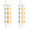 R7s Dimmable LED Bulb 20W 118mm Daylight 4000K 2200lm 2pcs Equivalent to 200W Halogen Energy Class A+