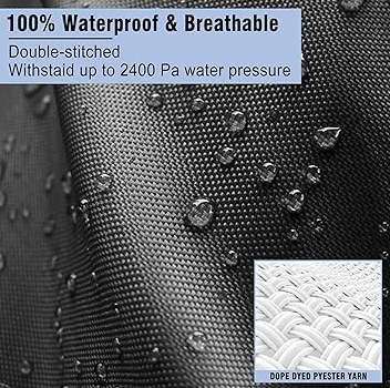 11-13ft Boat Cover Trailerable Marine Grade 600D Black