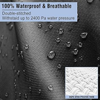 12-14ft Boat Cover Trailerable Marine Grade 600D Black