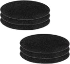 Kitchen Compost Bin Filters - 6-Pack Replacement Countertop Compost Bin Filters - Round 6.7 Inches