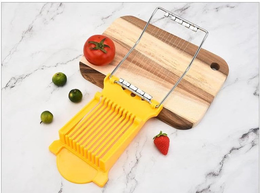 Meat Slicer - Luncheon Meat Slicer - Egg Slicer - Multifunctional Kitchen Aid - Suitable for bananas, avocados, and vegetables; dishwasher safe.