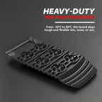 Off-Road Traction Plates | Pack of 2 - Portable emergency tool for extra grip on snow, ice, mud, and sand, suitable for cars, SUVs, ATVs, UTVs, and motorcycles.