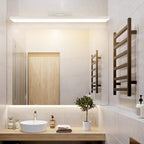 Wall light LED for mirror, adjustable wall light 40-50 cm for bathroom, wardrobe and toilet