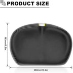 Bicycle saddle - Comfortable wide bicycle saddle - With memory foam pad - Comfort